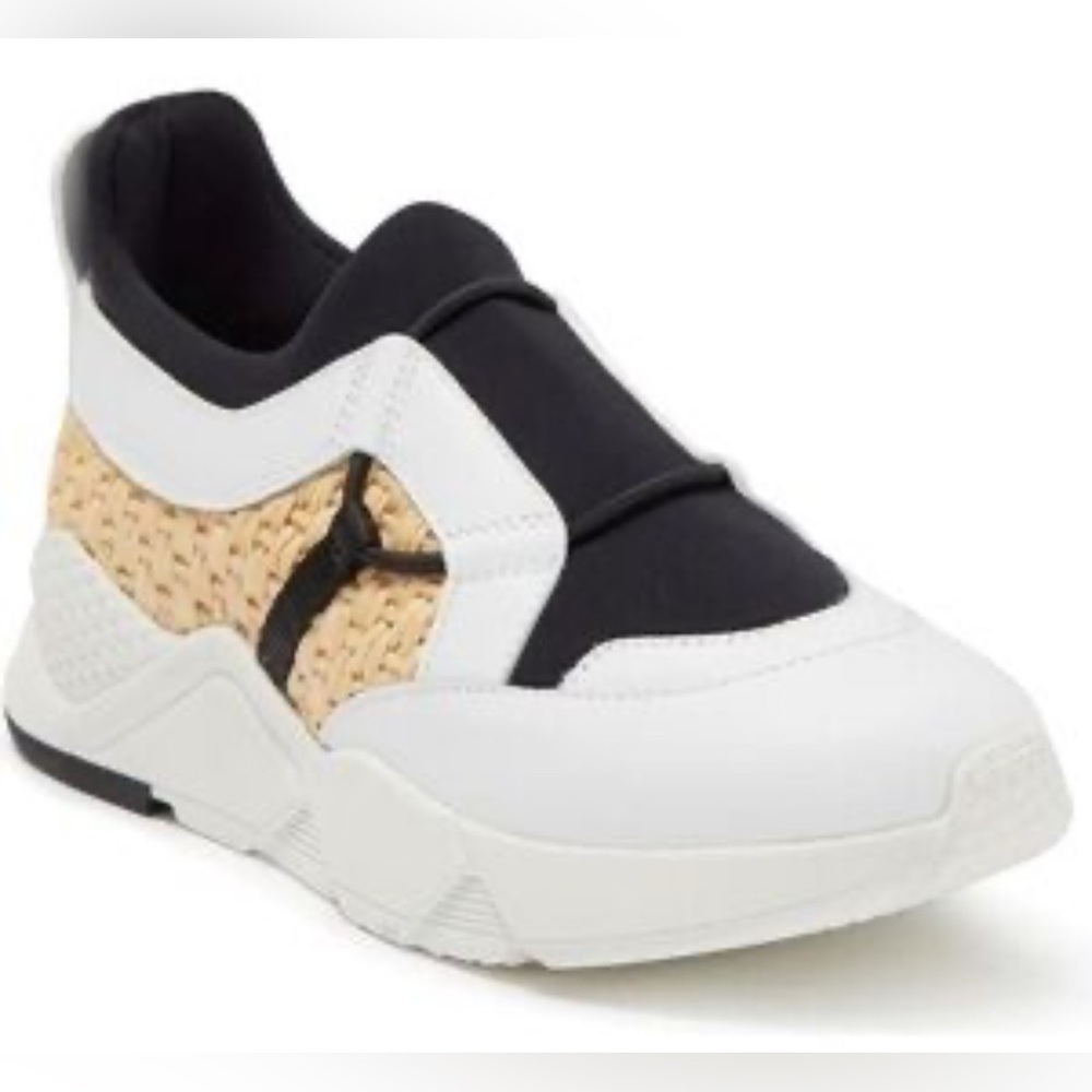 Robert Clergerie Paris Raffia Sneakers Size 38.5
